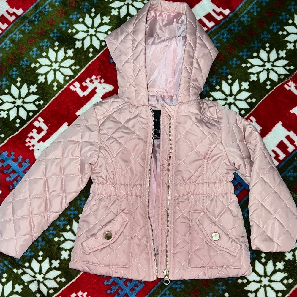 Quilted Pink Kids Jacket 18 months